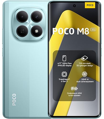 Amazon.com: Poco M7 Pro 5G (256GB + 8GB) (for Tmobile Mint Tello